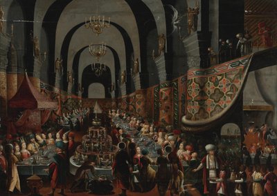 Belsassarin juhla tekijältä Frans Francken the Younger