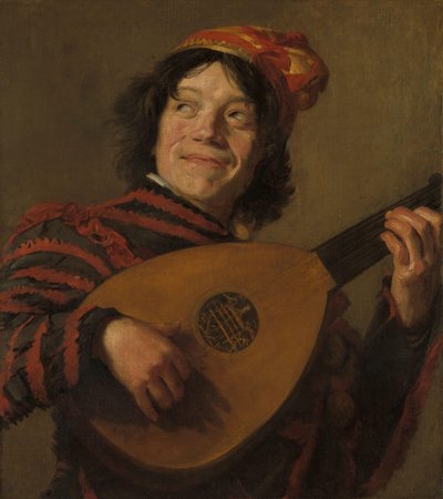 Luutun soittaja tekijältä Frans Hals (copy after)
