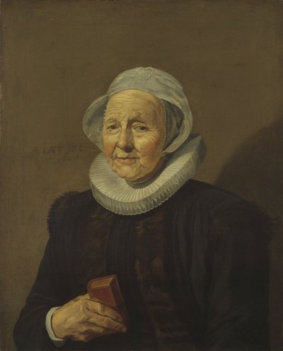 Vanha nainen, 1628 tekijältä Frans Hals