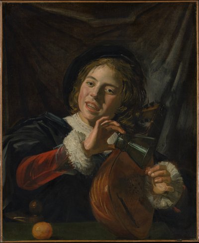 Poika ja luuttu tekijältä Frans Hals