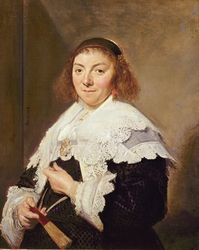 Maria Pietersdochter Olycann, Andries van der Hornin vaimo, 1638. tekijältä Frans Hals