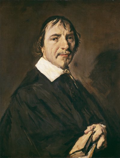 Pastori Herman Langéliuksen muotokuva, Leidenin yliopiston professori, n. 1660 tekijältä Frans Hals