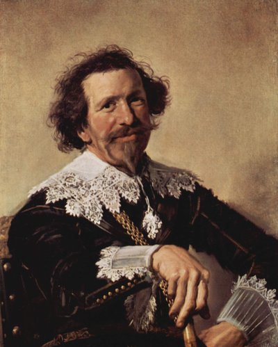 Pieter van den Broecken muotokuva (1585-1640) tekijältä Frans Hals