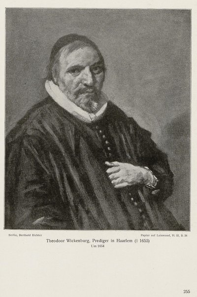 Theodorus Wikenburgin muotokuva tekijältä Frans Hals