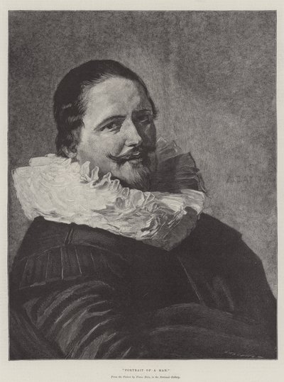 Miehen muotokuva tekijältä Frans Hals