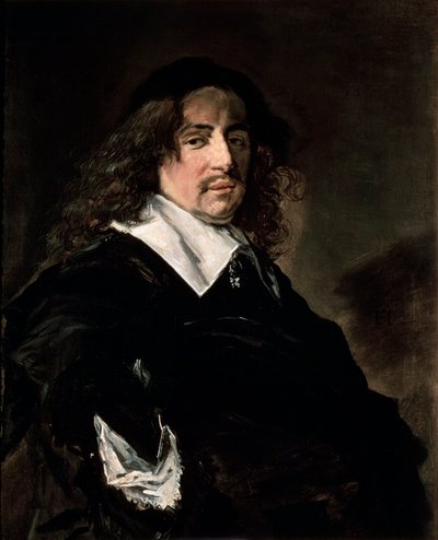 Miehen muotokuva ennen vuotta 1660. tekijältä Frans Hals