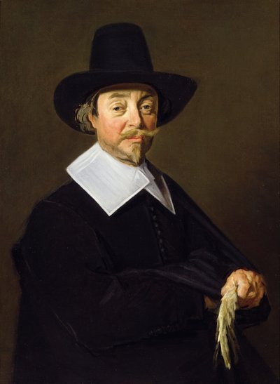 Miehen muotokuva, n. 1643-45 tekijältä Frans Hals
