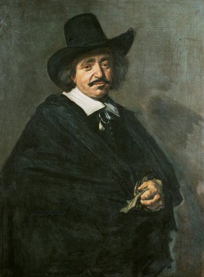 Miehen muotokuva, n. 1654-55 tekijältä Frans Hals