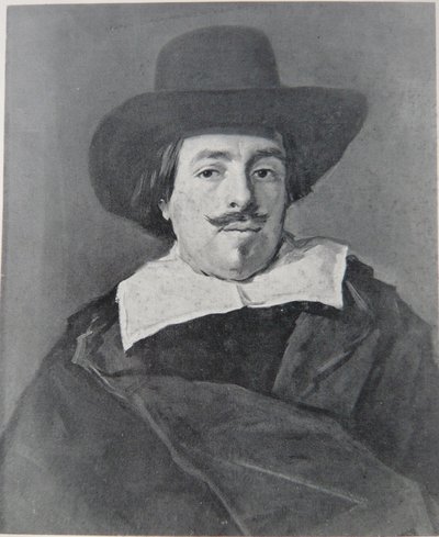 Muotokuva miehestä, joka katsoo eteenpäin tekijältä Frans Hals