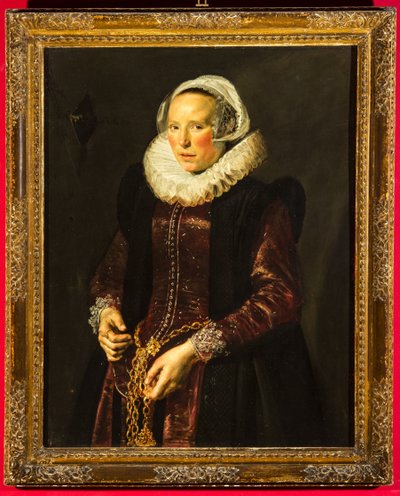 Naisen muotokuva, n. 1611 (öljy puulevylle) tekijältä Frans Hals