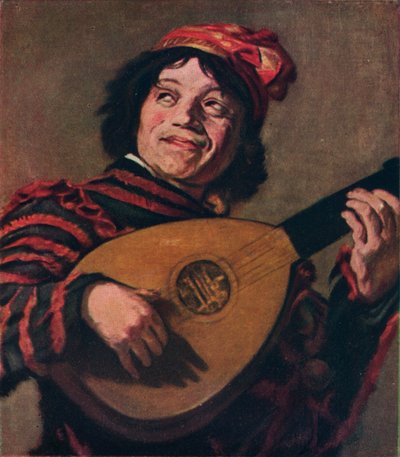 Luuttisoittaja, 1623 tekijältä Frans Hals