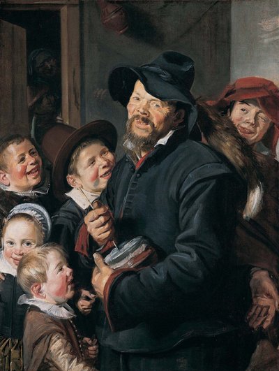 Rommel-Pot Player tekijältä Frans Hals