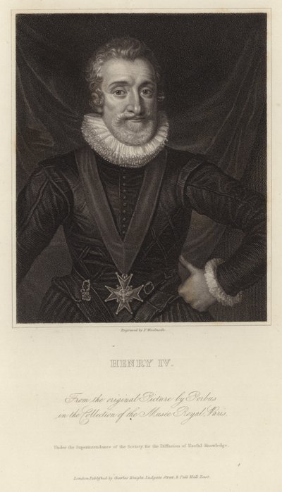Henrik IV, Ranskan kuningas tekijältä Frans II Pourbus