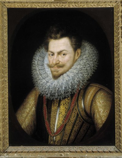 Itävallan arkkiherttua Albertin, Alankomaiden kuvernöörin muotokuva tekijältä Frans II Pourbus