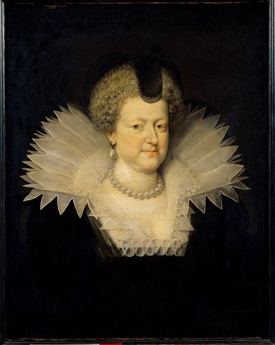 Marie de Medicin muotokuva tekijältä Frans II Pourbus
