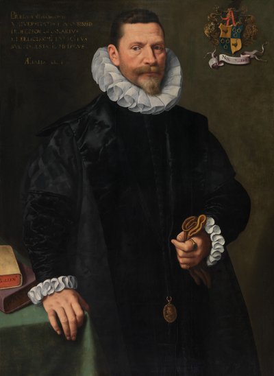 Petrus Richarduksen muotokuva (öljy paneelissa) tekijältä Frans II Pourbus