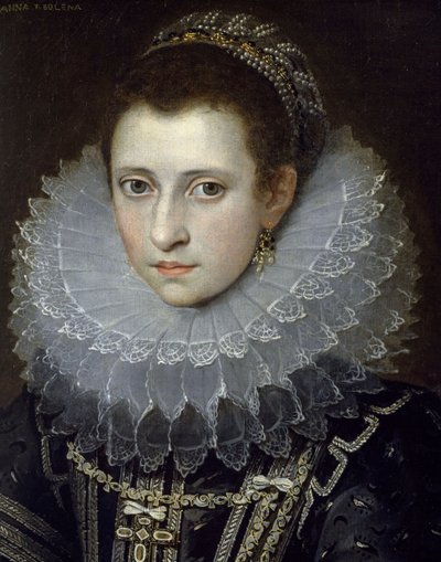 Herrasnaisen muotokuva (ns. Anne Boleyn) tekijältä Frans II Pourbus