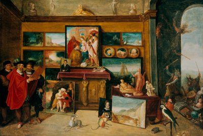 Gallerian sisustus tekijältä Frans II the Younger Francken