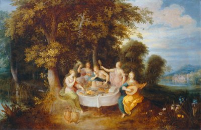 Les Cinq sens - Viisi aistia ... tekijältä Frans II the Younger Francken