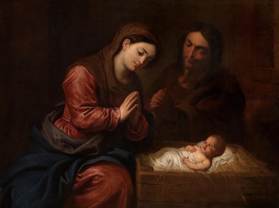 Kristuksen syntymä (öljy kankaalle) tekijältä Frans II the Younger Francken