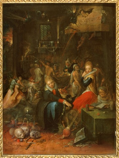 Noitien sapatti ... tekijältä Frans II the Younger Francken