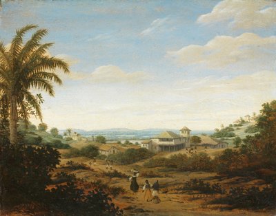 Maisema Senhor de Engenho -joella, Brasilia Maisema Senhor de Engenho -joella, Brasiliassa tekijältä Frans Post