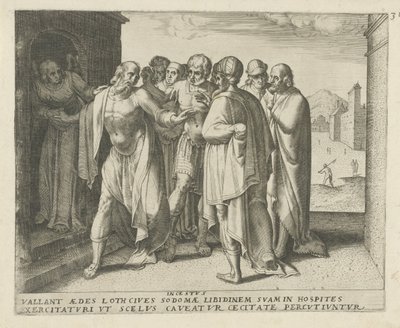 Lot kehottaa yleisöä rauhoittumaan Incestus (nimi esineessä) History of Destiny (sarjan nimi) tekijältä Frans Menton