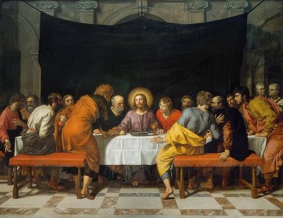 Viimeinen ehtoollinen. 1618 tekijältä Frans Pourbus the Younger