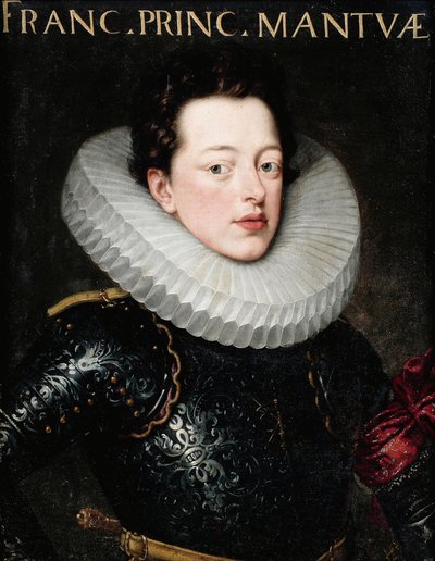 Mantovan herttua Francesco IV Gonzagan muotokuva 1586-1612. tekijältä Frans Pourbus the Younger