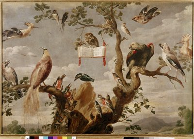 Linnun konsertti (öljy kankaalle tekijältä Frans Snyders