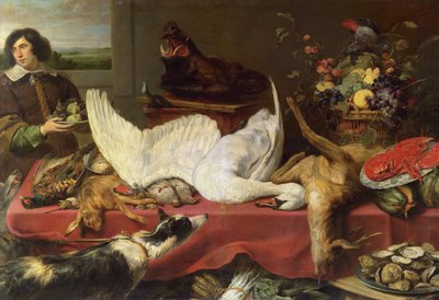 Asetelma Joutsenen kanssa tekijältä Frans Snyders