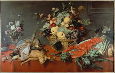 Stilleben mit Früchtekorb tekijältä Frans Snyders or Snijders