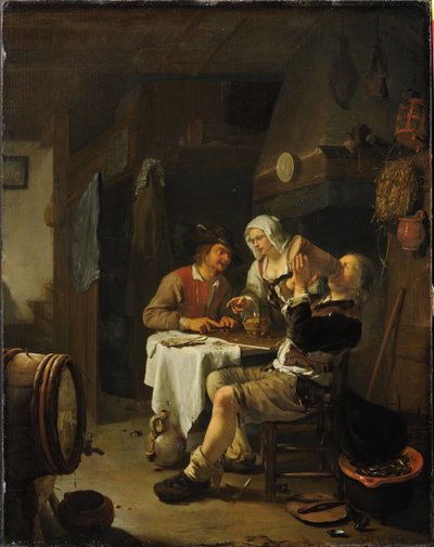 Taverna Scene tekijältä Frans van Mieris the Elder