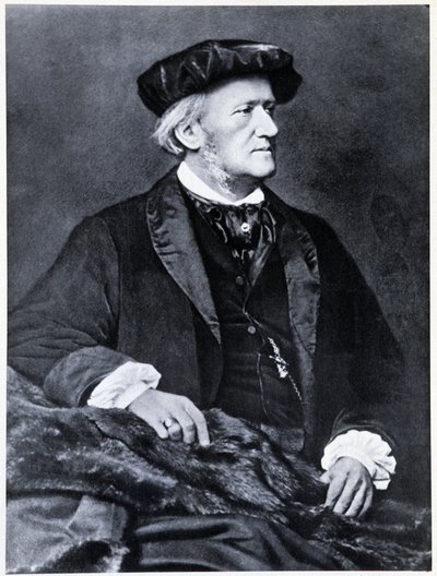 Richard Wagner - muotokuva Franz Hanfstaengl tekijältä Franz (after) Hanfstaengl