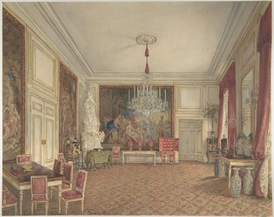 Arkkiherttua Ludwig Victorin huone Hofburgissa, Wienissä tekijältä Franz Alt