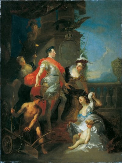 Glorifikation Kaiser Josephs II. tekijältä Franz Anton Maulbertsch