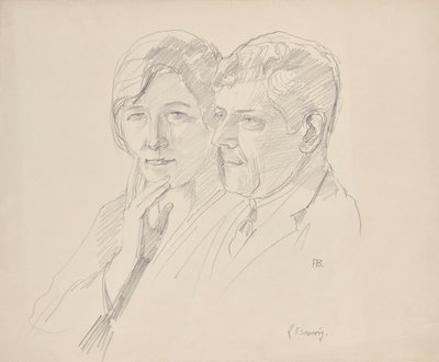 Grete Wagner-Barwig ja Dr. Joseph Wagner tekijältä Franz Barwig d. Ä.