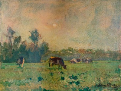"Aamu, marraskuu", 1908 tekijältä Franz Courtens