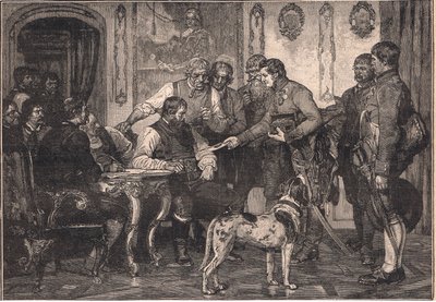 Andrew Hofer nimitettiin Tirolin kuvernööriksi 1809 jKr tekijältä Franz Defregger