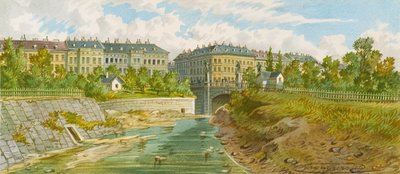 Elisabeth-silta Wien-joen yli tekijältä Franz Gerasch