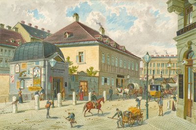 Mariahilfer Line Wienissä tekijältä Franz Gerasch