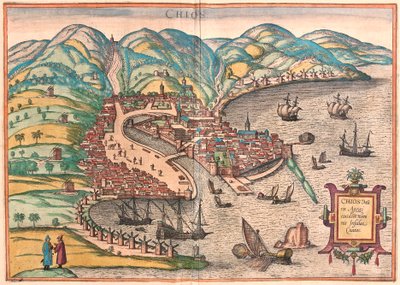 Chios tai Chio, Kreikka (kaiverrus tekijältä Franz Hogenberg