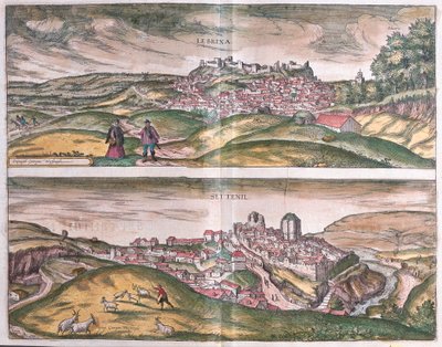Lebrija ja Setenil - Espanja (kaiverrus tekijältä Franz Hogenberg