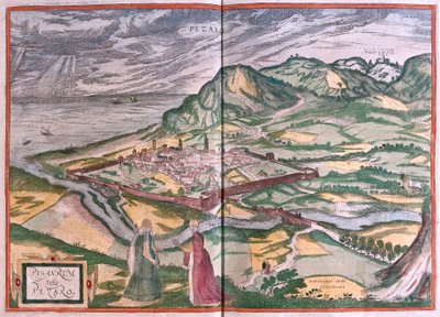 Pesaro, Italia) (kaiverrus tekijältä Franz Hogenberg