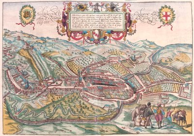 Serravalle, Vittorio Veneto (Treviso), Italia (kaiverrus tekijältä Franz Hogenberg