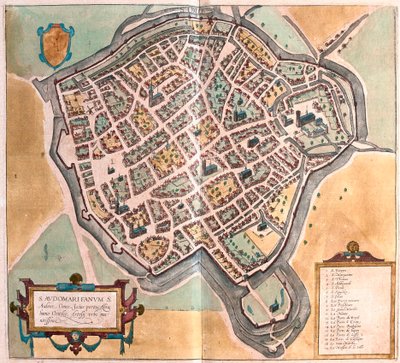 St. Omer, Ranska tekijältä Franz Hogenberg