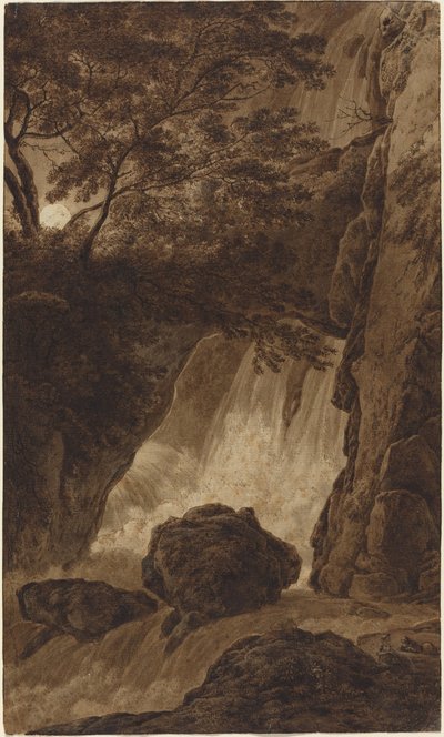 Moonlightin vesiputous tekijältä Franz Innocenz Josef Kobell