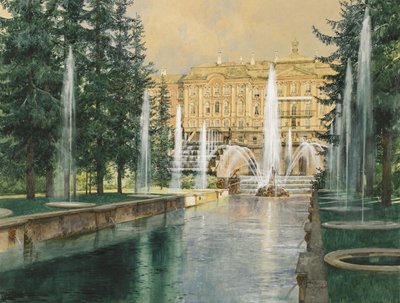Peterhof, 1898 tekijältä Franz Kopallik