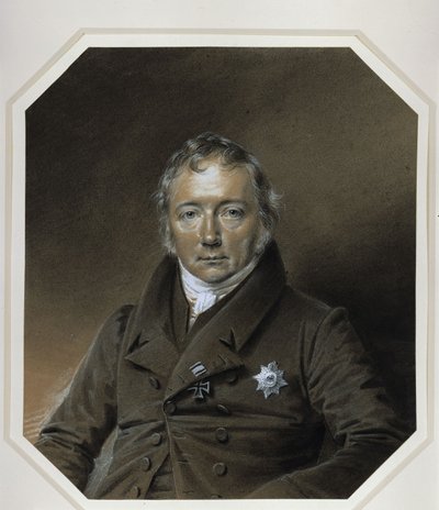 Friedrich Christian Adolf von Motzin muotokuva tekijältä Franz Krüger