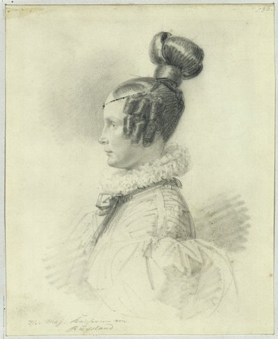 Keisarinna Aleksandra Fjodorovna tekijältä Franz Krüger